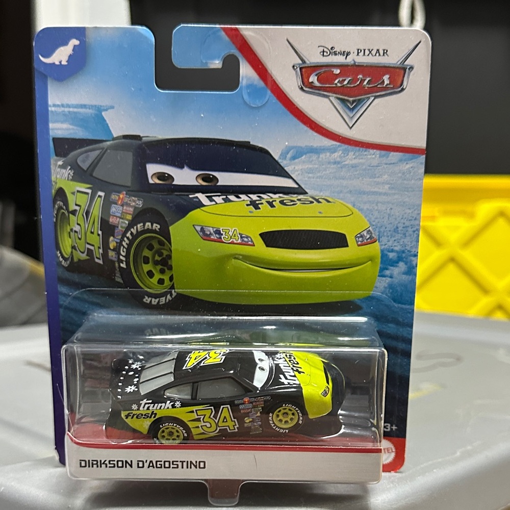 Mattel Cars Die-Cast Toy - Black and Yellow